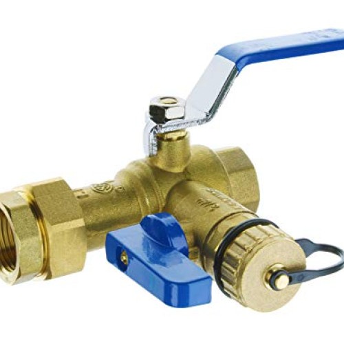 HYDRO MASTER Tankless Water Heater Service Valve Kit with Pressure...