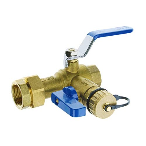 HYDRO MASTER Tankless Water Heater Service Valve Kit with Pressure...