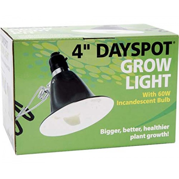 Agrosun, LKIT60 Dayspot Grow Light Kit, with 60 Watt Incandescent ...
