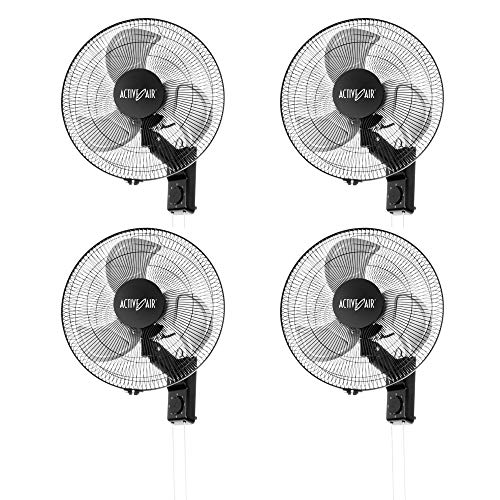 Hydrofarm Active Air ACFW16HDB Heavy-Duty 16-Inch 3-Speed Industri...