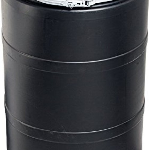 Hydrofarm HG55DRUM Drum with Solid Lid & Lock, 55 gallon
