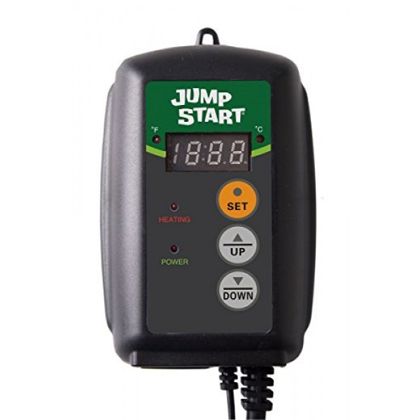 Jump Start MTPRTC Digital Controller Thermostat For Heat Mats, See...