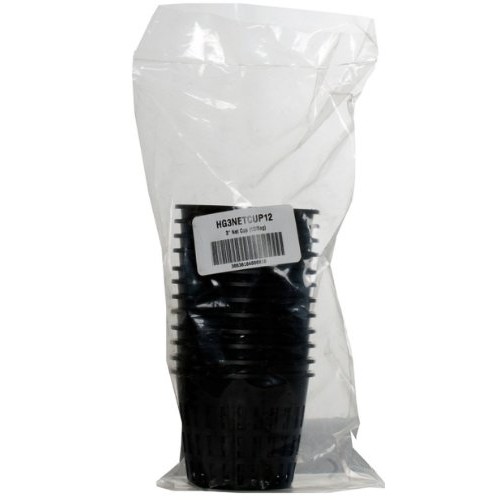 Hydrofarm Net Cup, 3-Inch, 12-Pack