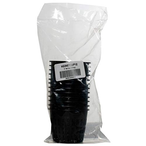 Hydrofarm Net Cup, 3-Inch, 12-Pack
