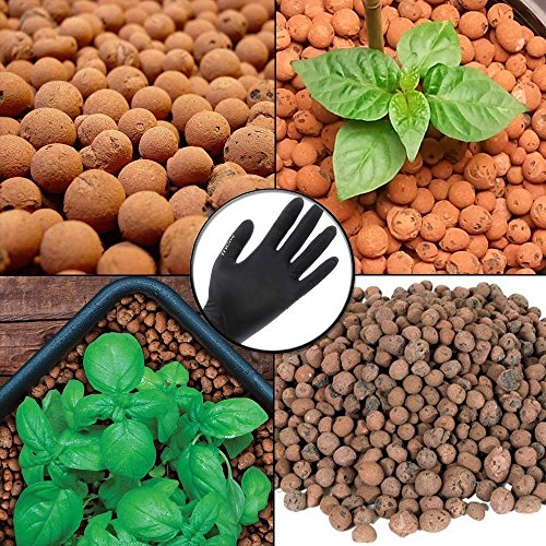 Hydrofarm Plant!T HYDROPONIC Clay Pebbles Porous Rock + Twin Canar...