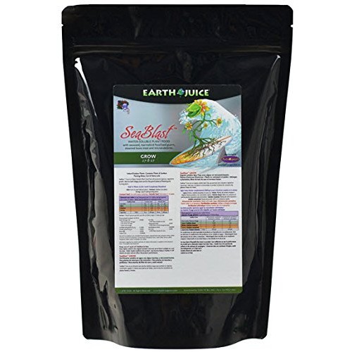 HydroOrganics HOH38083 Earth Juice Seablast 17-8-17 Grow , 5-Pound