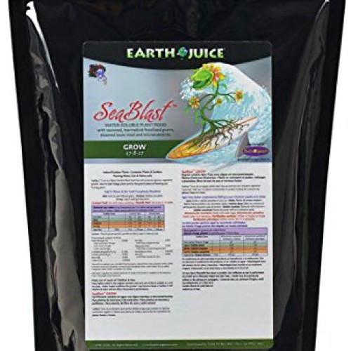 HydroOrganics HOH38083 Earth Juice Seablast 17-8-17 Grow , 5-Pound