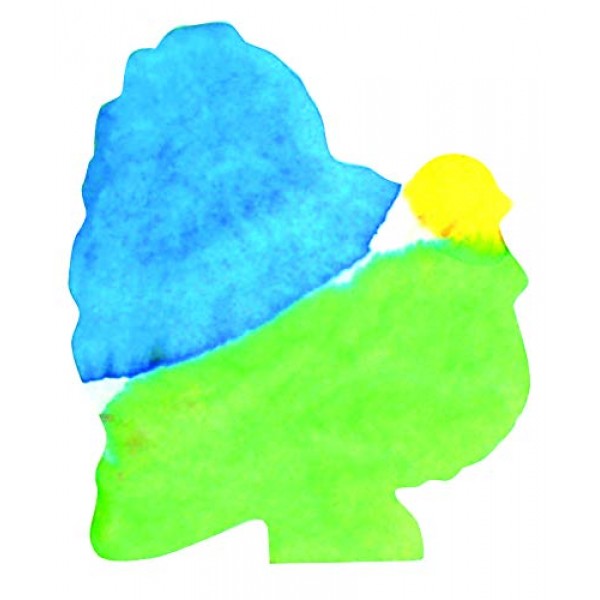 Dippity Dye Tie-Dying Powder - 4 Assorted Colors - Blue, Green, Re...
