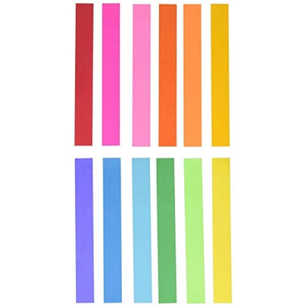 Mighty Bright Paper Chain Strips 1X8 180/Pkg-Assorted Colors