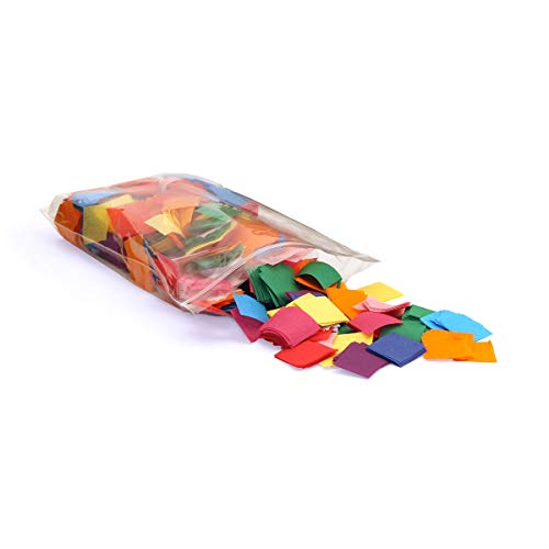 Hygloss Products 88524 Mosaic Bleeding Tissue Paper Squares 1 inch...