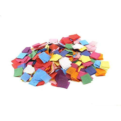Hygloss Products 88524 Mosaic Bleeding Tissue Paper Squares 1 inch...