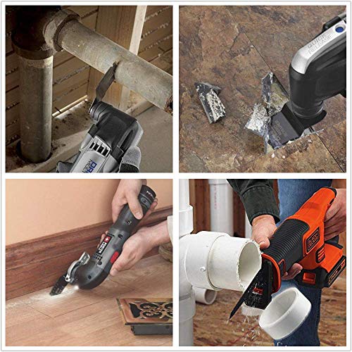 50 Pcs Oscillating Tool Blades, Professional Universal Oscillating...