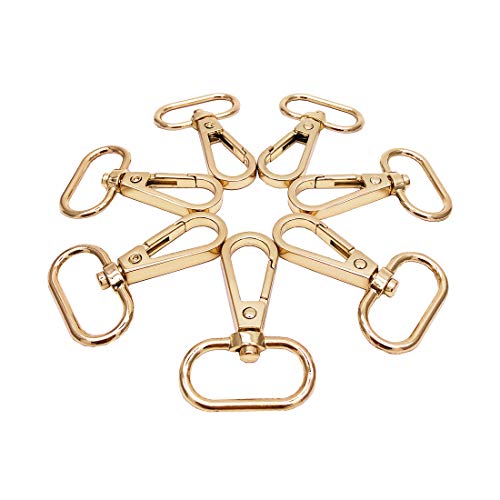 Push Gate Snap Hook Gold Lobster Swivel Clasp Swivel Push Gate Lob...
