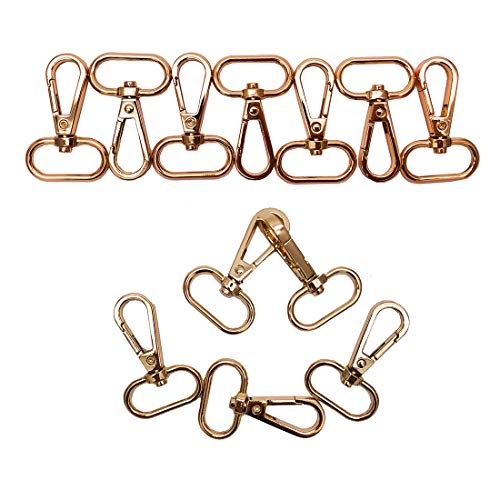 Push Gate Snap Hook Gold Lobster Swivel Clasp Swivel Push Gate Lob...