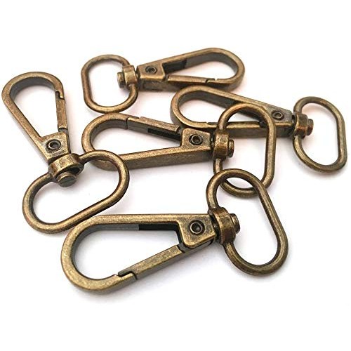 Push Gate Snap Hook Swivel Push Gate Lobster Clasps Hooks Push gat...