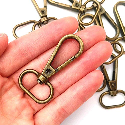 Push Gate Snap Hook Swivel Push Gate Lobster Clasps Hooks Push gat...
