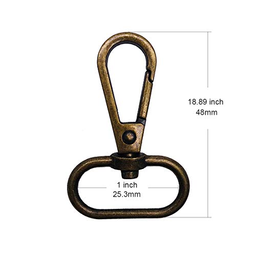 Push Gate Snap Hook Swivel Push Gate Lobster Clasps Hooks Push gat...