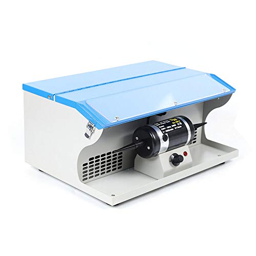 Bench Jewelry Polisher 110V 200W Jewelry Rock Polisher Buffer Poli...
