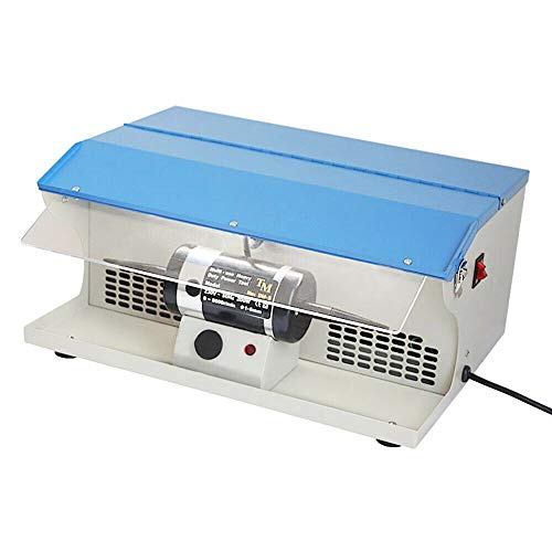 Bench Jewelry Polisher 110V 200W Jewelry Rock Polisher Buffer Poli...