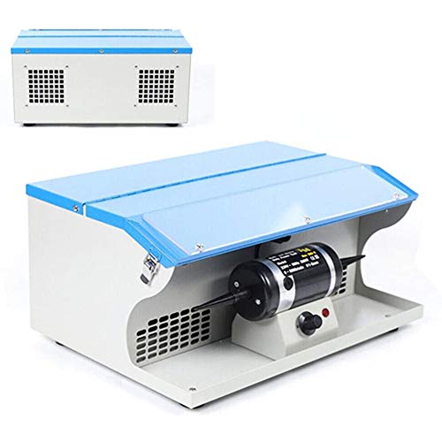Bench Jewelry Polisher 110V 200W Jewelry Rock Polisher Buffer Poli...