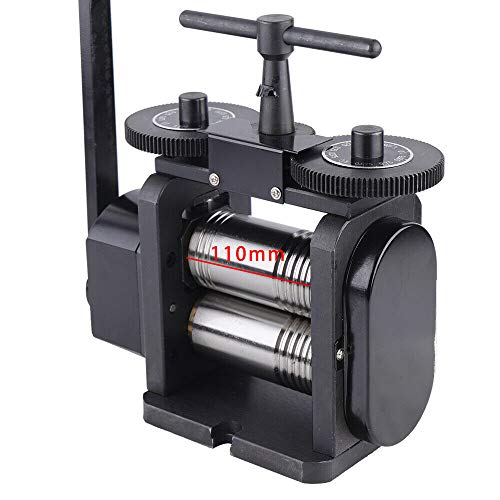 HYYKJ Jewelry Combination Rolling Mill Machine 110 mm 4.3 Inch Wid...