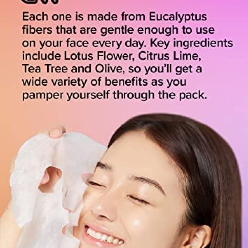 I DEW CARE Sheet Mask Pack - Let’s Get Sheet Faced | 14-Day Intens...