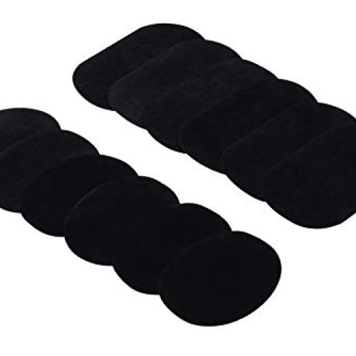 I-MART 12 Pcs Elbow Patches, Iron-on, Sew-on Knee Repair Patch, 6 ...