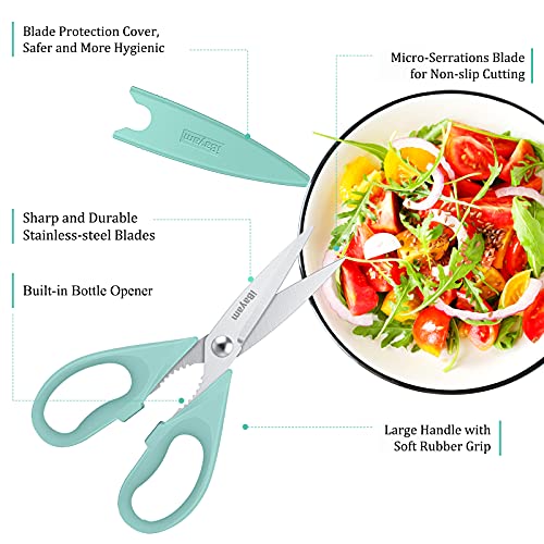 Kitchen Poultry Shears, iBayam Meat Scissors Heavy Duty Dishwasher...