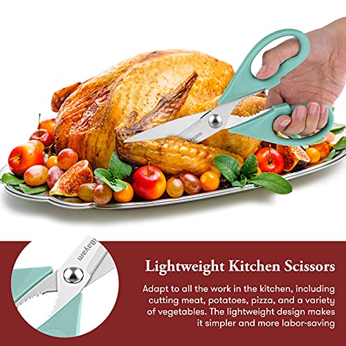 Kitchen Poultry Shears, iBayam Meat Scissors Heavy Duty Dishwasher...