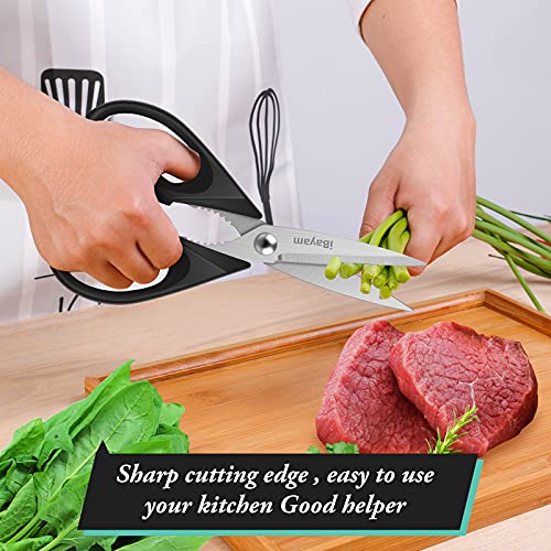 Kitchen Poultry Shears, iBayam Meat Scissors Heavy Duty Dishwasher...