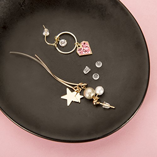 Silicone Earring Backs Earring Backings Soft Clear Ear Safety Back...