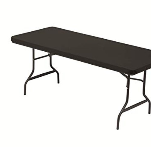 Iceberg 16621 Stretch Fabric Table Top Cap Cover, Polyester/Spande...