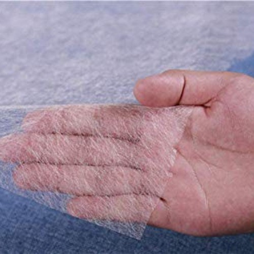 IceRosin White Lightweight Non-Woven Fusible Interfacing Fabric Fa...