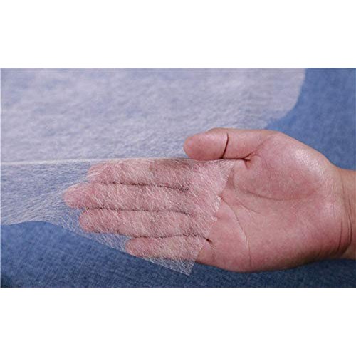 IceRosin White Lightweight Non-Woven Fusible Interfacing Fabric Fa...