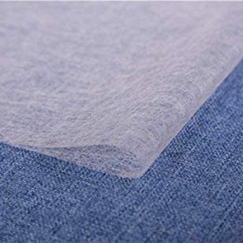 IceRosin White Lightweight Non-Woven Fusible Interfacing Fabric Fa...