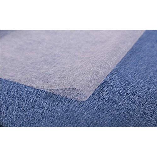 IceRosin White Lightweight Non-Woven Fusible Interfacing Fabric Fa...