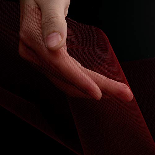 Tulle Fabric Roll, 6” by 200 Yards 600FT Tulle Organza Fabric Sp...
