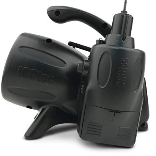 Icotec AD450 Attachable Predator Decoy Black - Attaches to Helli...