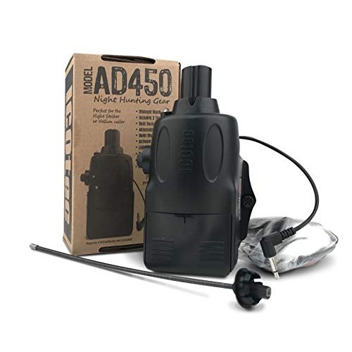 Icotec AD450 Attachable Predator Decoy Black - Attaches to Helli...