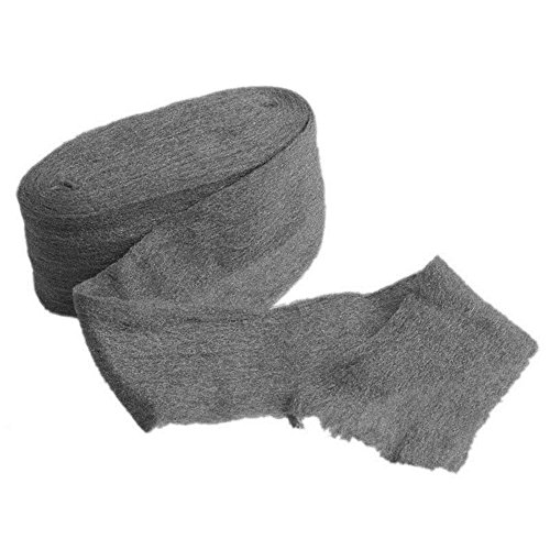 ICYANG 3.3m Grade 0000 Steel Wool Roll, Super Fine Wire Wool Pad f...