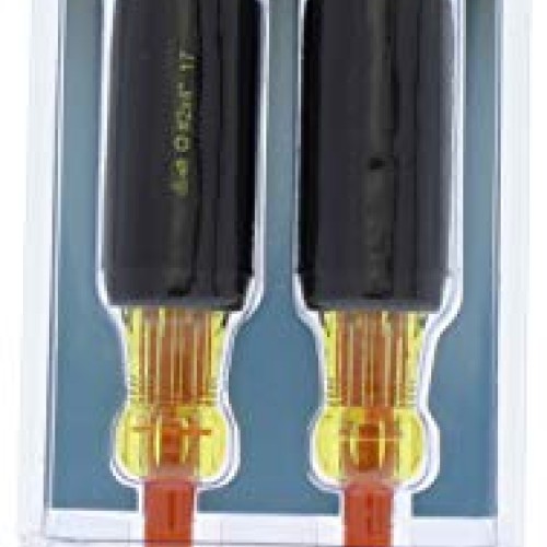 Ideal Industries Ins. Screwdriver Set, Slot/Phillips, 2 Pc, Orange...