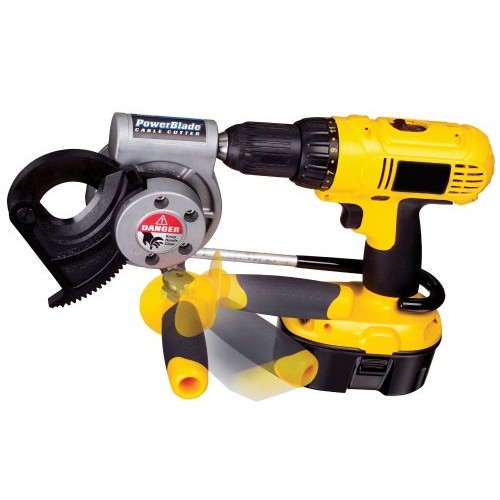 IDEAL 35-078 PowerBlade Cable Cutter, Black