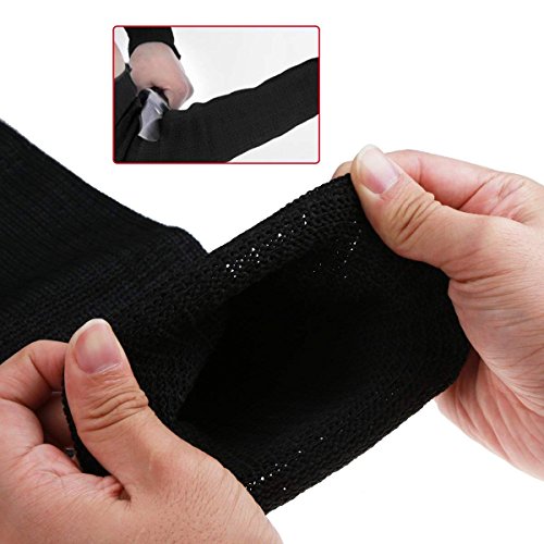 Arm Protection Sleeve, Cut Resitant 40cm Burn Resistant Anti Abras...