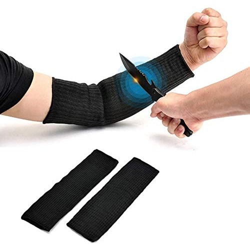 Arm Protection Sleeve, Cut Resitant 40cm Burn Resistant Anti Abras...