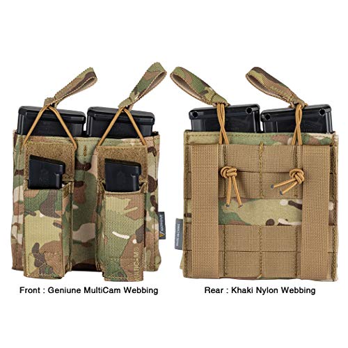 IDOGEAR Double Kangaroo Mag Pouch Tactical Molle Magazine Pouch Ma...