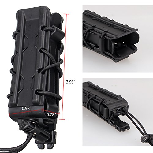 IDOGEAR Mag Pouch 9mm Pistol Magazine Pouches Molle Tactical Airso...