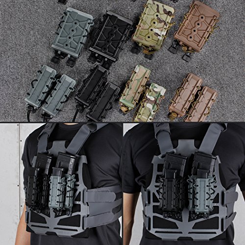 IDOGEAR Mag Pouch 9mm Pistol Magazine Pouches Molle Tactical Airso...