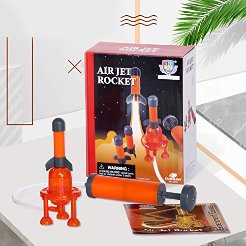 IDS Home Eastcolight 36033 Air Jet Rocket Assembly Toys for Kids, ...