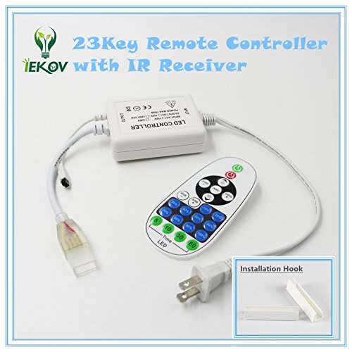 LED NEON Light, IEKOV AC 110-120V Flexible LED Neon Strip Lights, ...