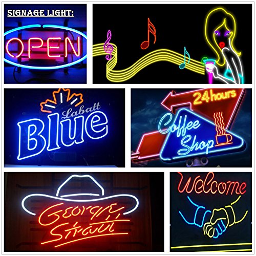 LED NEON Light, IEKOV AC 110-120V Flexible LED Neon Strip Lights, ...